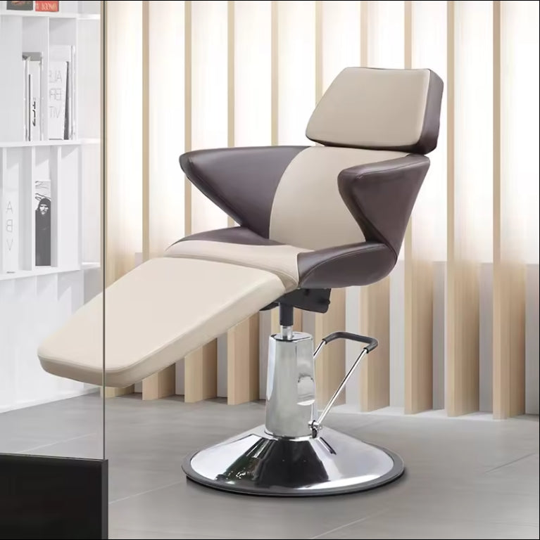 Modern Hair Salon Chair Reclining Hairdressing Styling Chair Barber Station Hair Chair