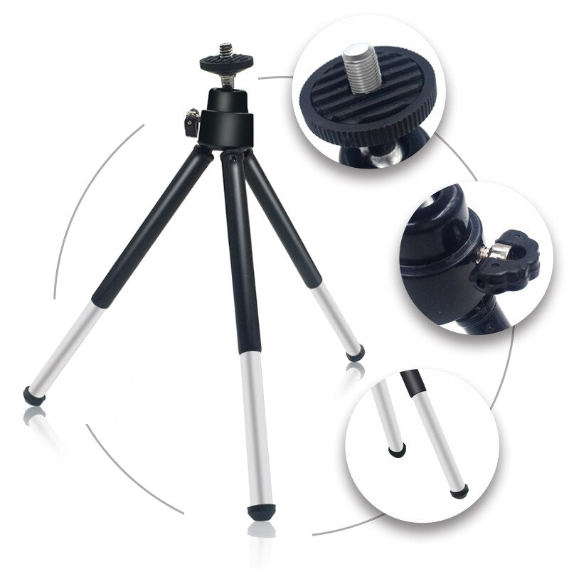 12inch LED Ring Light Video Selfie Desktop LED Lamp Tripod Stand Phone Holder for Live Stream Makeup YouTube Photography Studio