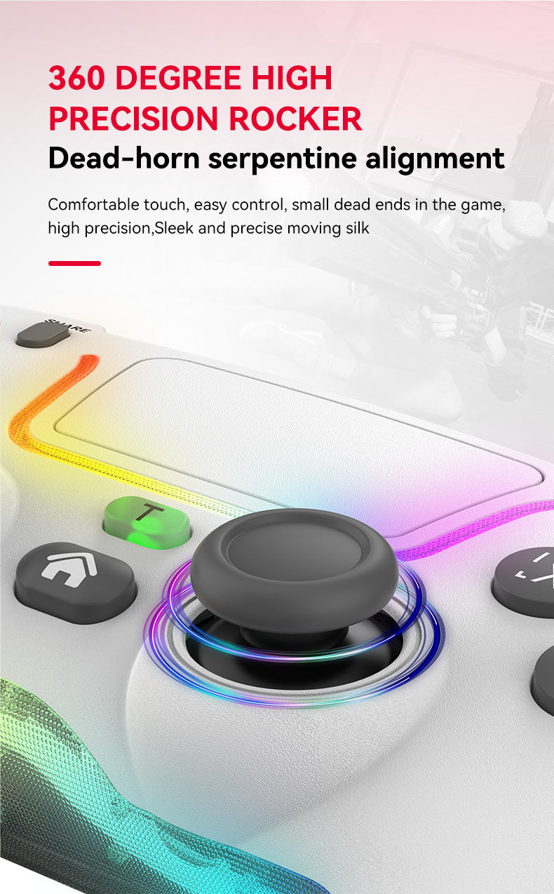 Wireless PS4 Gaming Controller Joystick Handle for PS4 Console Games Accessories Gamepad for Switch PC Android IOS