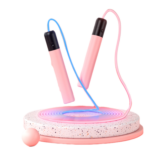 8 Color LED Rainbow Light Skipping Rope